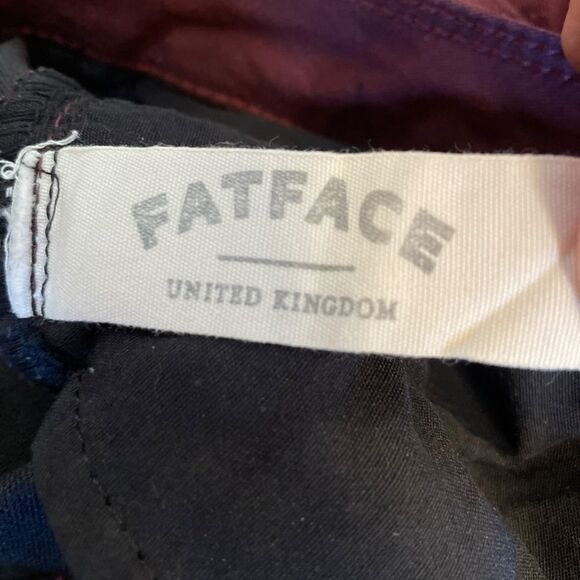 Fat Face Five Pocket Jeggings In Burgundy Womens Size 6 - Picture 10 of 12